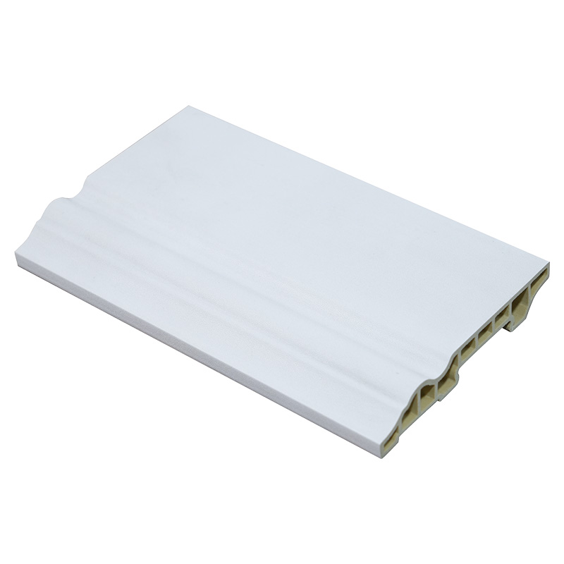 Bord Sciorta WPC Grán Adhmaid 80mm le Bonn Ilchodach PVC